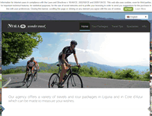 Tablet Screenshot of nyalatravel.com